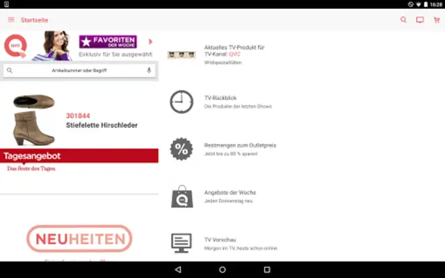 QVC android App screenshot 5